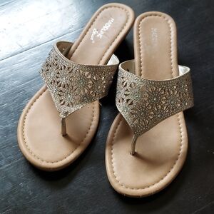 Gold Madeline Stuart Women's Sandals